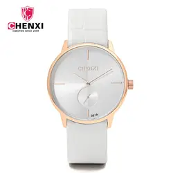 Chenxi мужские часы люксовый бренд кожаный ремешок для часов руки часы с Второй Циферблат Высокое качество моды мужской подарок час Natate 061A