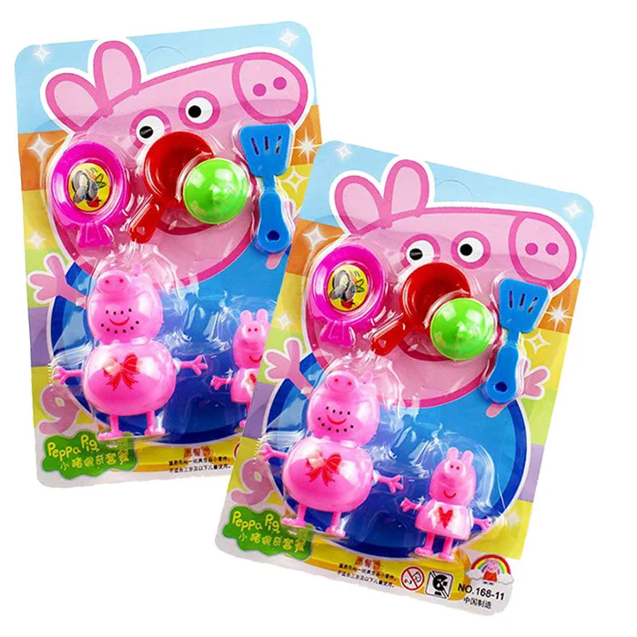 Peppa pig ролевые игры детские Кухонные Игрушки для приготовления пищи посуда подарки игрушка для детей