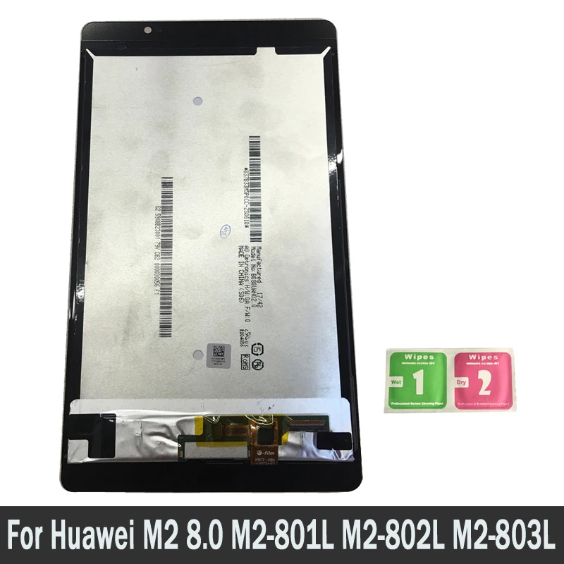 

Tablet LCD Display For Huawei Mediapad M2 M2-801L M2-802L M2-803L Lcds Touch Screen Digitizer Sensors Assembly Panel Replacement