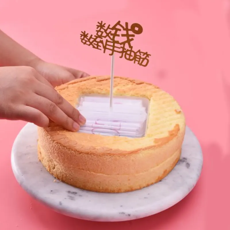 Birthday Surprise Gift Box Napkin Banknote Box Tissue Box Surprise