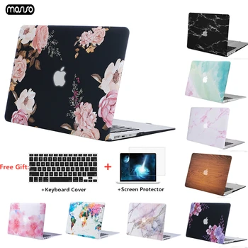 

Marble Pattern Hard Laptop Case For MacBook Air 11 13 inch Pro Retina 12 13 15 With Touch Bar Shell Case For mac book Air 13.3