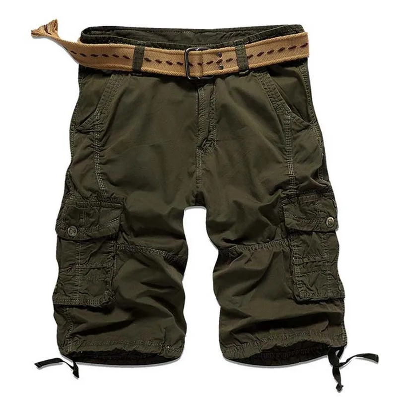 HOT 2019 Summer hot style men's casual men Men's trousers tooling multi-pocket Cargo bermudas masculina military short homme HOT 2019 Summer hot style men's casual men Men's trousers tooling multi-pocket Cargo bermudas masculina military short homme