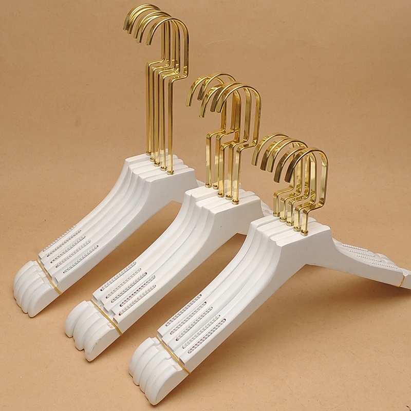 

10pcs/lot Wood Hanger 10cm Hook Wooden Clothes Rack （30PCS CAN LOGO）