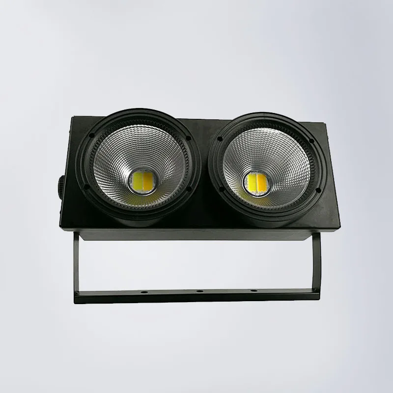 

led 2x100w LED COB Light DMX Stage Lighting Effect Led Par Light ,Cool White and Warm White For Audience Blinders in Dj/Music