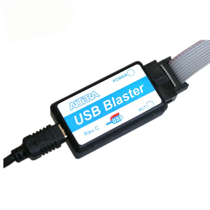 

USB Blaster ALTERA CPLD FPGA Download Programmer Cable with Latest Rev.C firmware