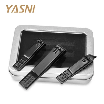 

3PCS/SET Stainless Steel Nail Clippers Nail Cutter Manicure Paronychia Nippers Callus Shavers Finger Toe Nail Tools Box NT115