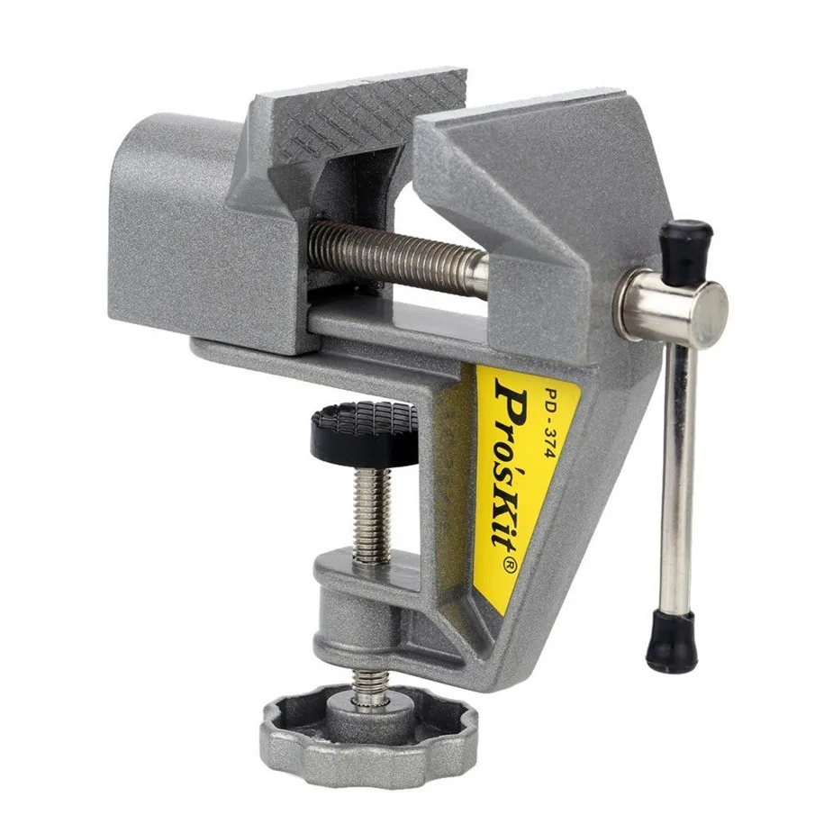 

Original Pro'skit PD-374 Mini table vise Multi-functional small metal vise / bench vice,table vice OPENING 40mm Width 60mm