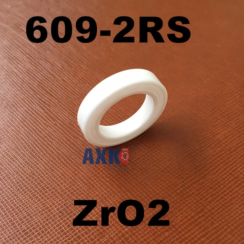 

Free shipping 609-2RS full ZrO2 ceramic deep groove ball bearing 9x24x7mm 609 2RS seal