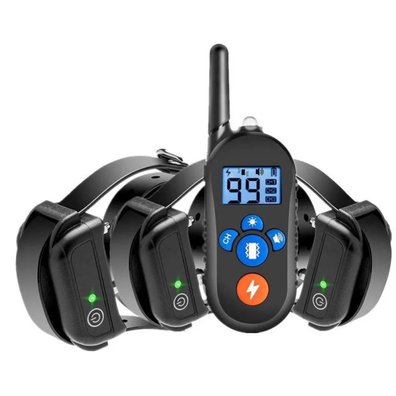 

Original Electric Dog Training Collar Waterproof Rechargeable Dog Collar With Remote Control Pet Training Collar