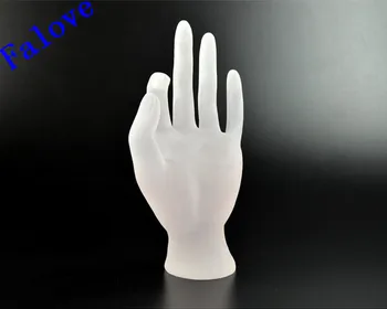 

Free Shipping!! Promotion!Newest Resin Female Hand Model New Style Hand Manikin For Rings Display