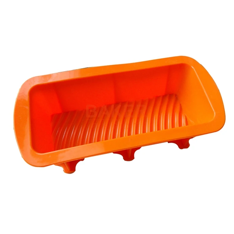Rectangular cake mold toast bread mold silicone cake pastry moulds available for microwave oven