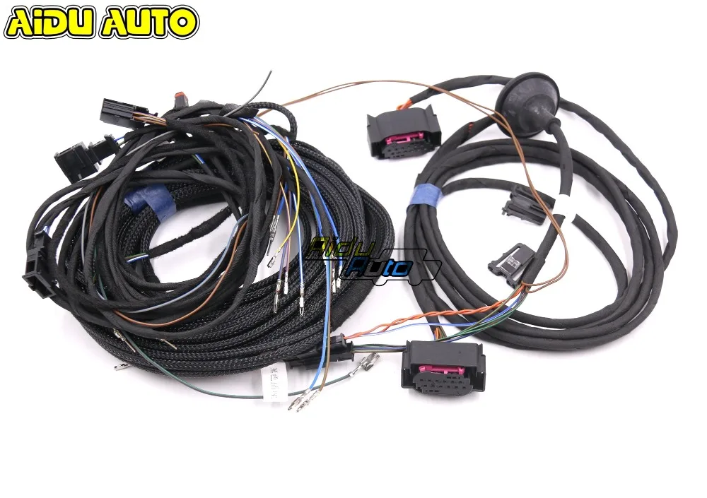

Blind spot Side Assist lane change Wire cable Harness For AUDI A6 C7