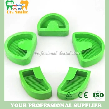 

5pcs/set Dental Lab Silicone Rubber Plaster Former Model Base Molds Mould