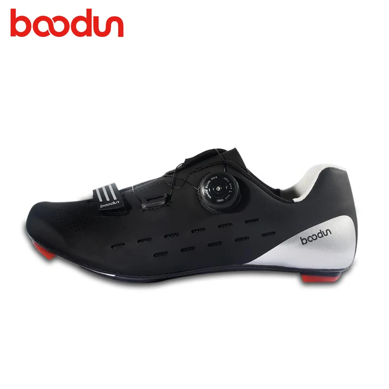 BOODUN Мужская велосипедная обувь из углеродного волокна, обувь для шоссейного велосипеда, педали, кроссовки, самоблокирующиеся, дышащие, sapatilha ciclismo, обувь суперзвезды