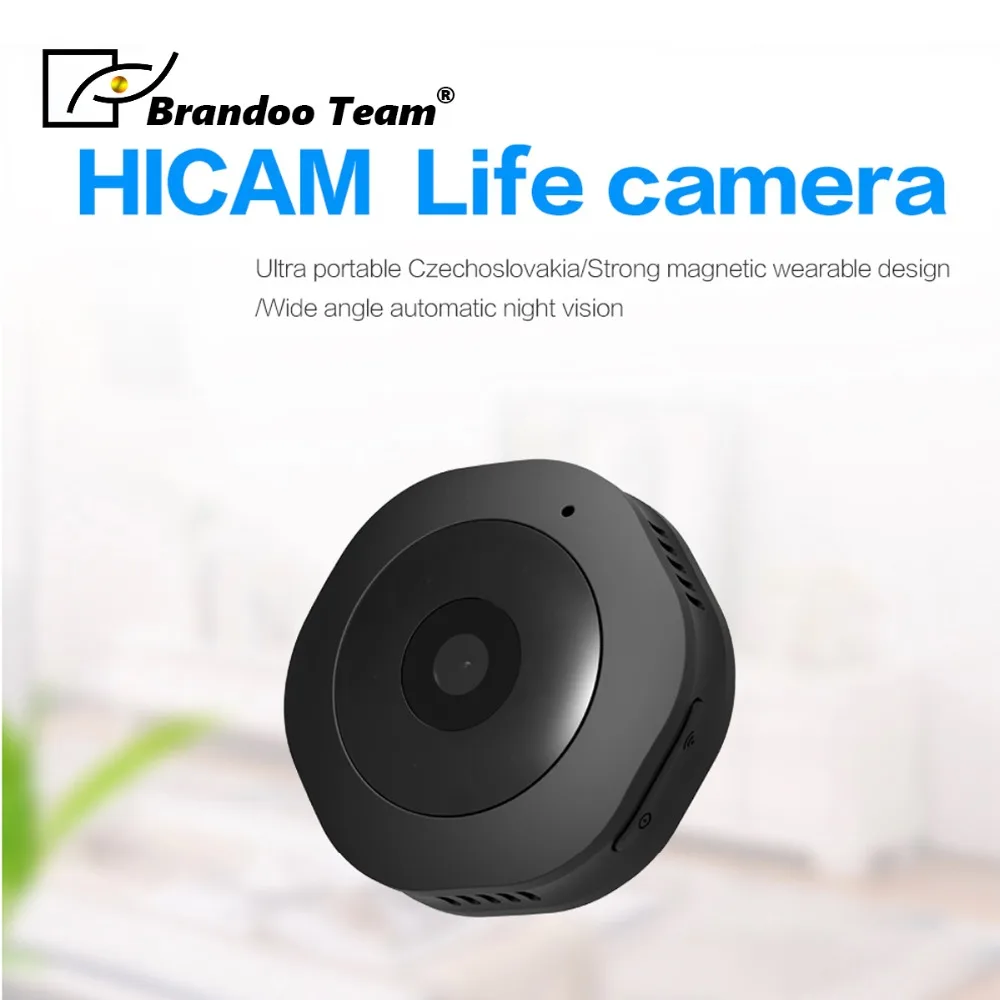 

Promotion! Brandoo H6W High quality Night Vision mini wifi Camera Digital Video Camcorder Motion detection WIFI DV camera