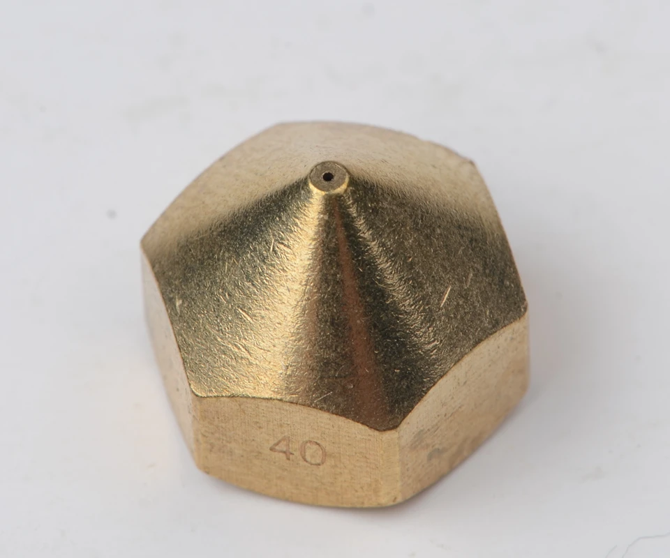 Аксессуары для 3D принтера Reprap Budasch сопло 1 M10 * 5 Резьбовая резьба 0 3 мм 4 6 латунная