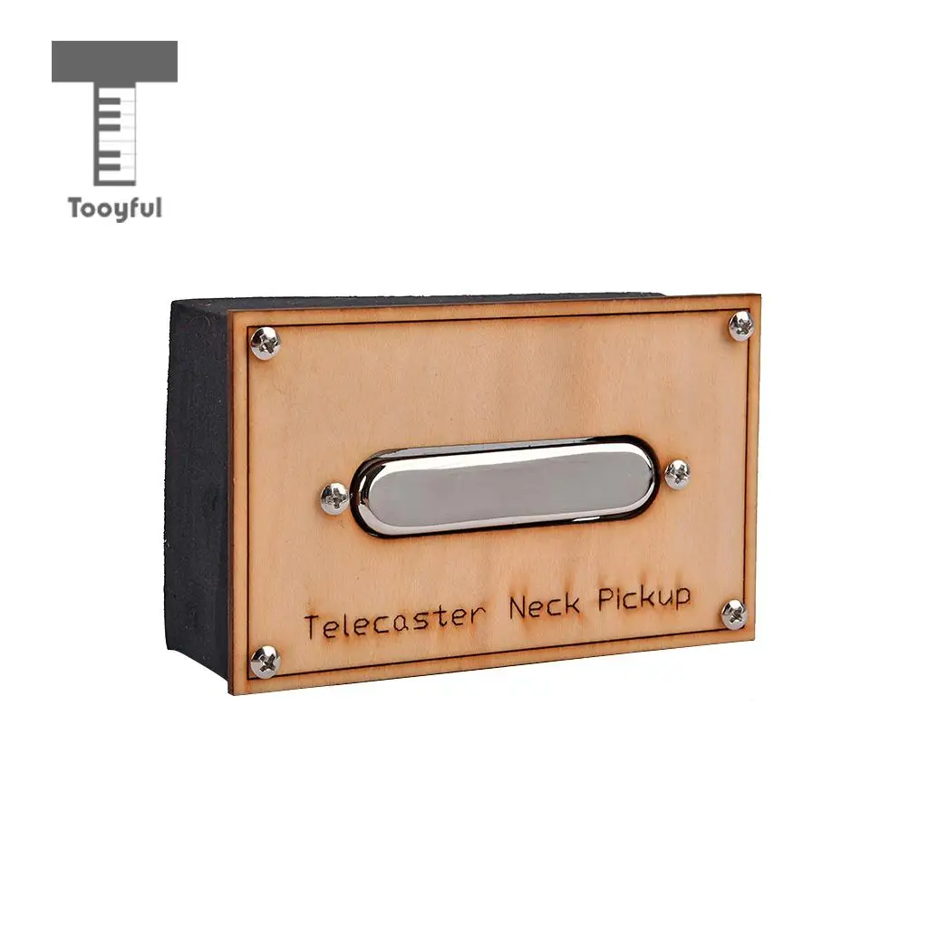 Tooyful Alnico 5 Vintage Single Core Copper Lead Telecaster Pickup Set for TL Electric Guitar 