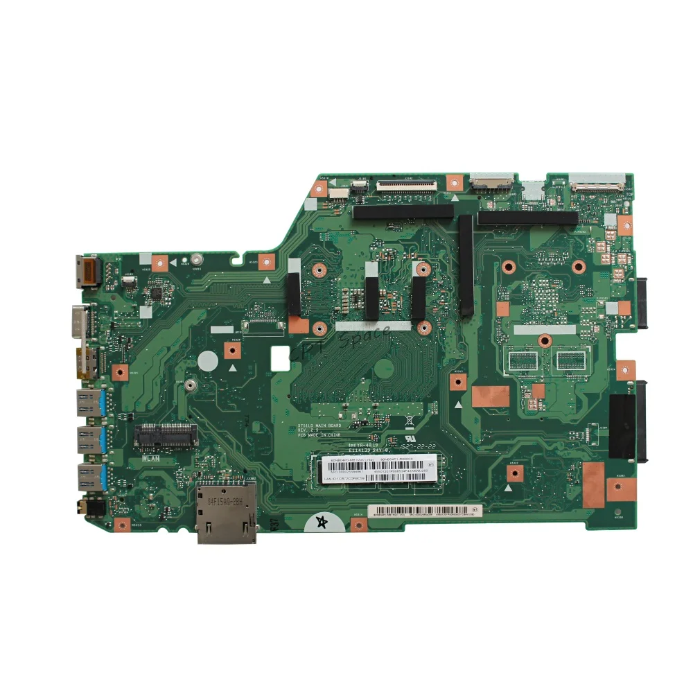 X751LD اللوحة القس 2.5 I3-5005U 4G لآسوس X751L K751L K751LN X751LK X751LD اللوحة المحمول 100% اختبار قبل الشحن X751LD اللوحة القس 2.5 I3-5005U 4G لآسوس X751L K751L K751LN X751LK X751LD اللوحة المحمول 100% اختبار قبل الشحن