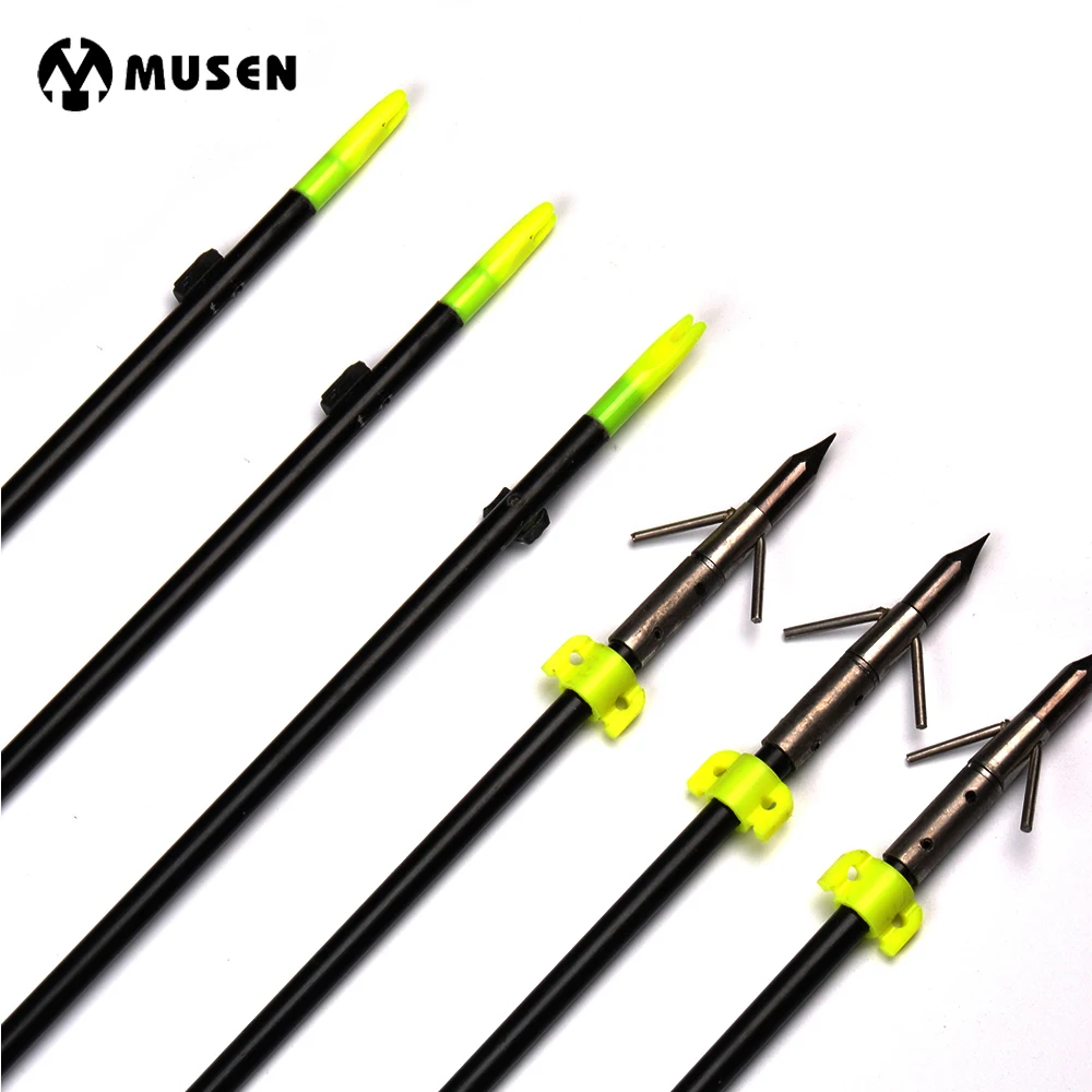 3/6/12 шт. стрелы для рыбной ловли 8 мм|fiberglass arrows|fishing arrowsarrow fiberglass |