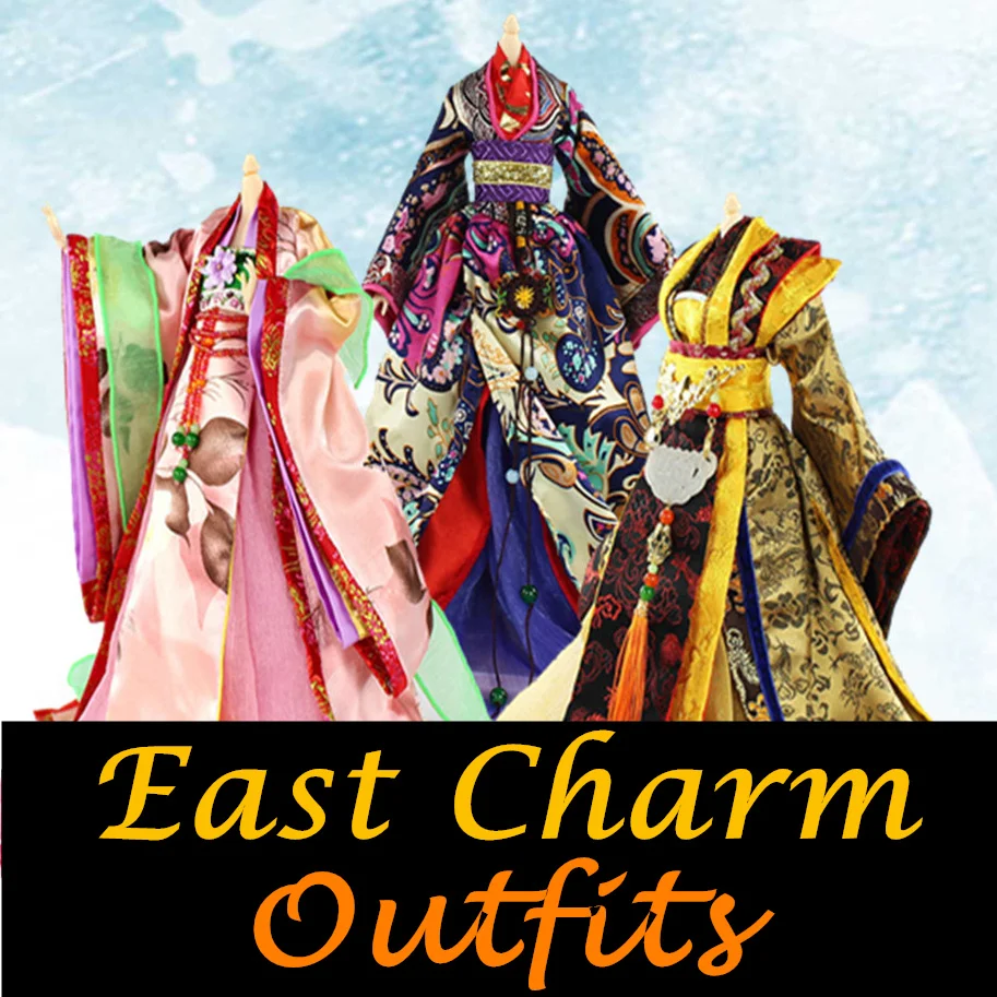 

Fortune days for East Charm doll Chinese style outfit gorgeous dress Ancient girl only clothes, no body no doll