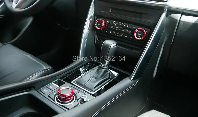 Автомобиль AC Ручка управления Переключатель Планки для Mazda CX-5-, авто аксессуары, 3 шт./лот, автомобиль Стайлинг