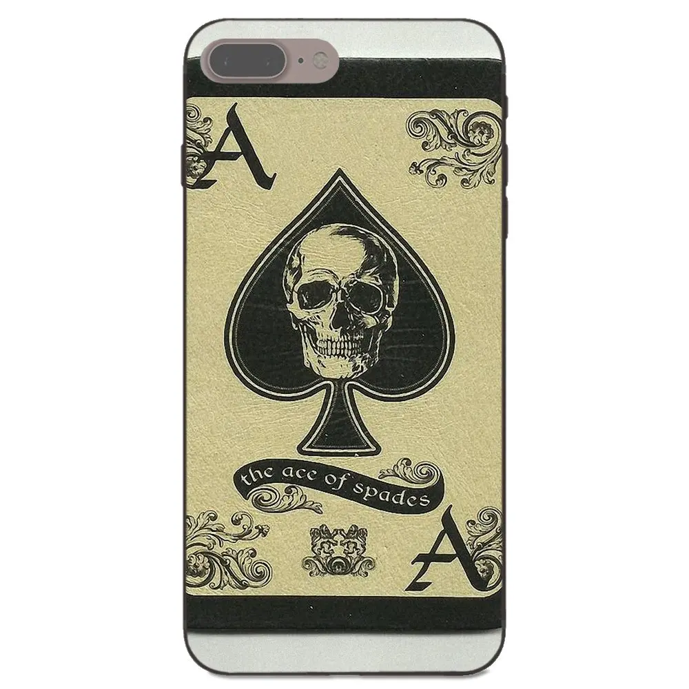 Ace Of Spades Poker Card для Samsung Galaxy A3 A5 A6 A6s A7 A8 A9 Star Plus 2016 2017 2018 мягкий чехол