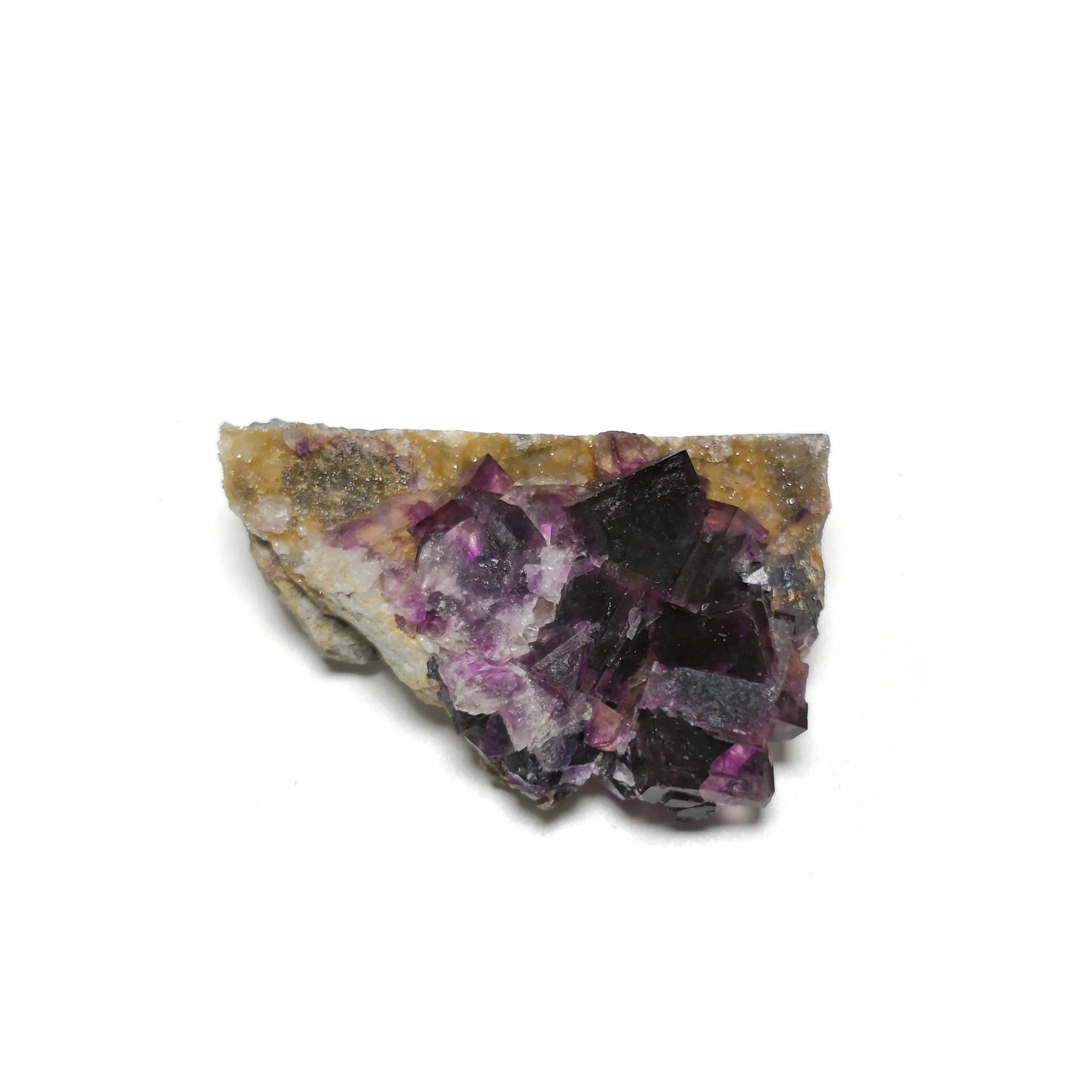 

52g NATURAL Stones and Minerals Purple fluorite specimens C2-41