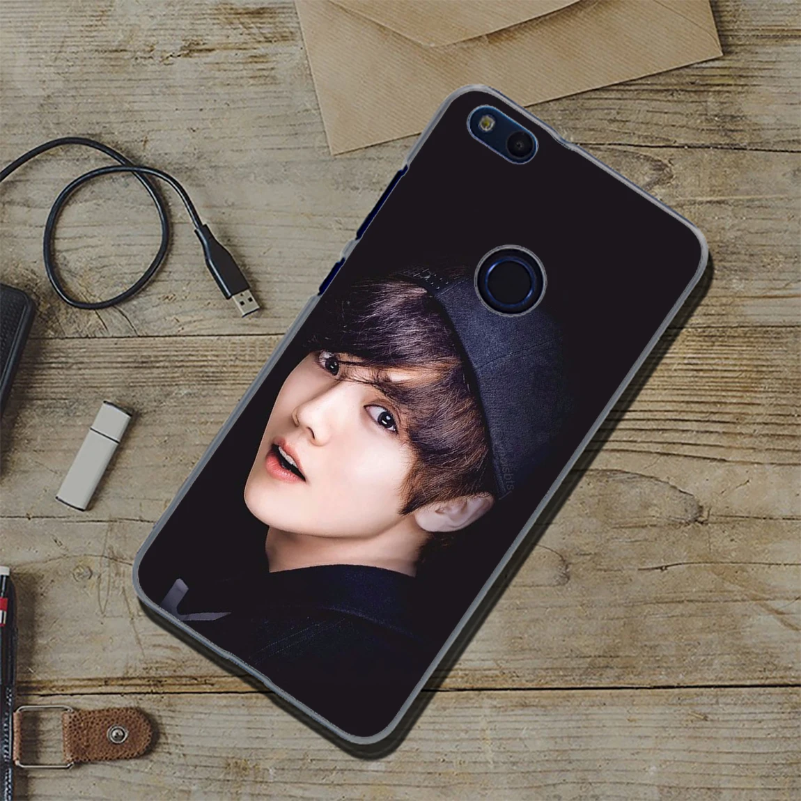Чехол EXO band BAEKHYUN SEHUN для Huawei Y9 Y7 Y6 Prime 2019 2018 Nova 5i 4 3i 3 2i Honor 20 10 8X 8C 8 9X 9 Lite 7C 7X 7A