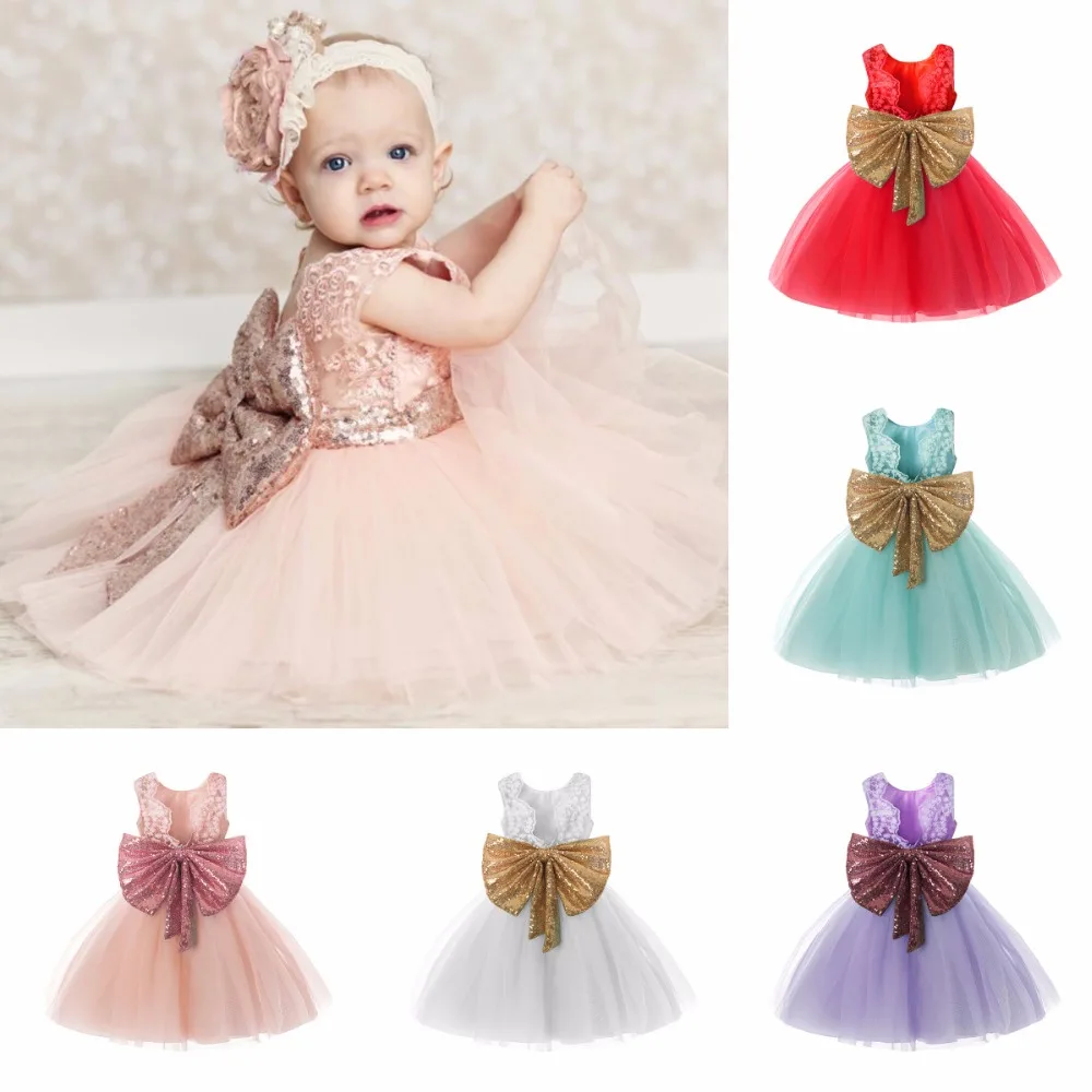 

Gorgeous Baby Events Party Wear Tutu Tulle Infant Christening Gowns Children's Princess Dresses For Girls Toddler Evening Dress