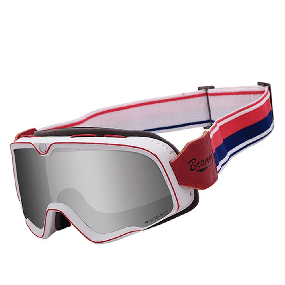 BYE Motorcycle Glasses Helmet Goggles Pilot Aviator Retro Vintage