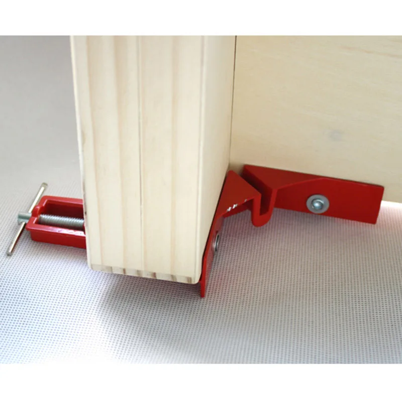 

7.5cm Max range Woodworking 90 Degree Right Angle Picture Frame Corner Clamp Clip Holder Tool Woodwork Right Angle Red