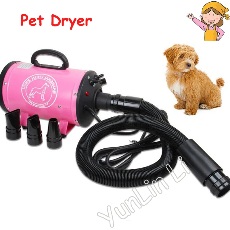 Electric Dog Hair Dryer Cat Hair Blowing Machine Low Noise Pet Hair