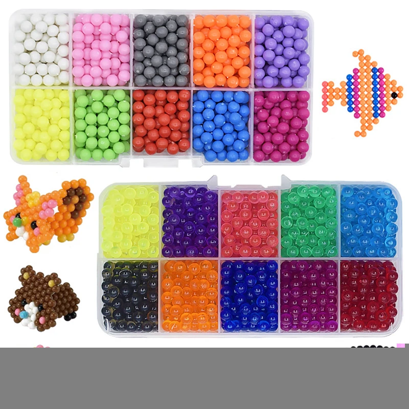 Aquabeads-3D-Puzzel-Water-Beadbond-Kawaii-Kinderen-Educatief-Speelgoed-DIY-Magische-Kralen-Vroege-Onderwijs-Verpakt-Aqua