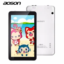 7 pulgadas Android 6.0 Aoson M753 Kids Tablet PC IPS 16 GB ROM 1 GB RAM Bluetooth WIFI con Software de Control Parental de Silicona Caso