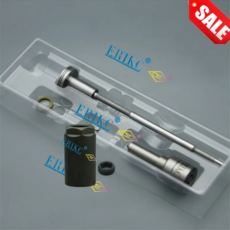 

ERIKC 0445110047 Nozzle DLLA145P926 Valve F00VC01043 Nut F00VC14010 Injector Overhaul Repair Kits Diesel CR Suit 0986435022