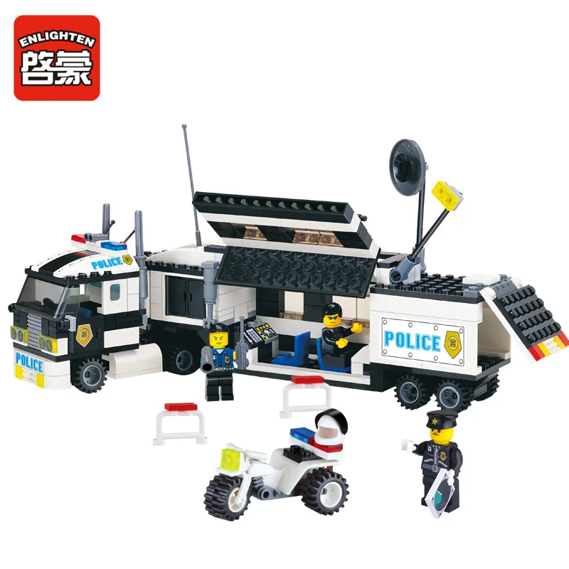 Enlighten Models Building toy Compatible with Lego E128 325pcs Tracking Blocks Toys Hobbies For Boys Girls Model Building Kits