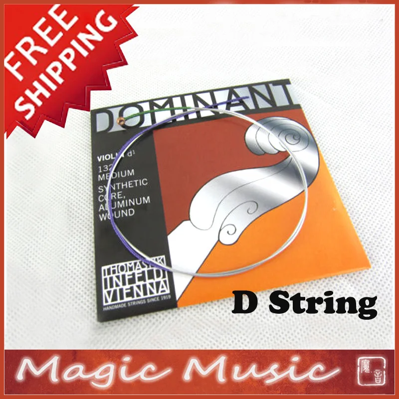 

Free shipping! Thomastik Dominant Medium Violin D String Model 132 Size 4/4 Made in Austria, Only D String 1 Piece