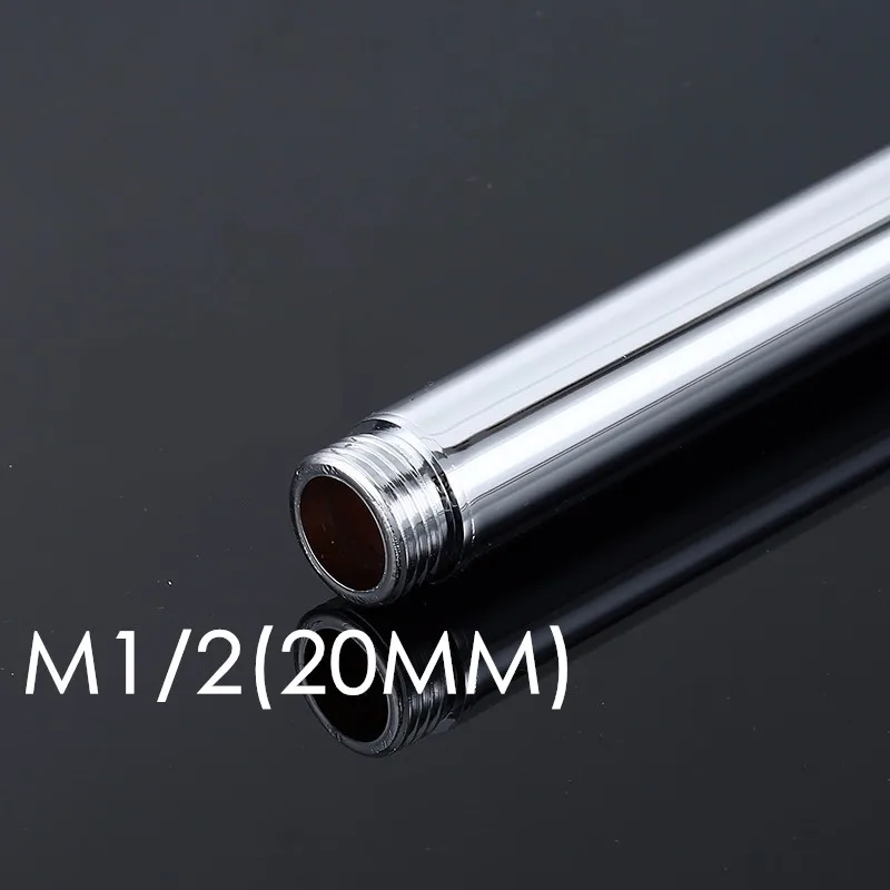 Нержавеющая сталь M1/2-F3/4 душевая труба подъемная штанга Удлиняющая труба раздвижная штанга душевая трубка Удлиняющая труба аксессуары для ванной комнаты