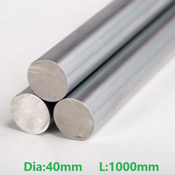 

4pcs/lot 40mm linear shaft 1000mm long 40x1000mm hardened chromed plated shaft rod bar