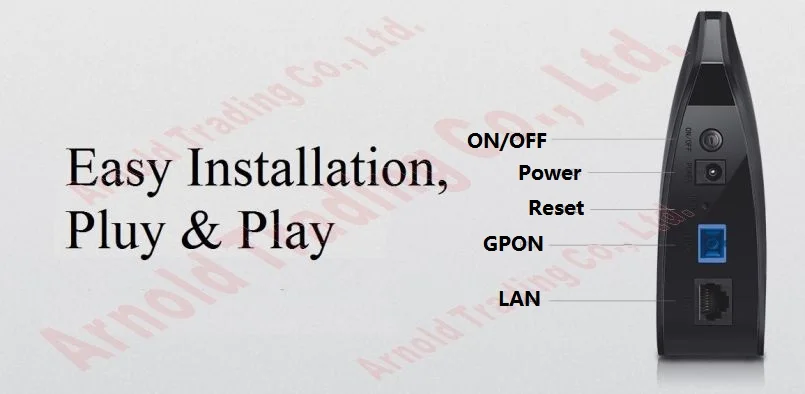 TP-Link GPON терминал доступа волокна IEEE 802,3/u/ab волоконно-оптический модем 2,5 Гбит/с SC/ПК GPON Порты и разъёмы для 1000 Мбит/с гигабитный RJ45 Порты и разъёмы