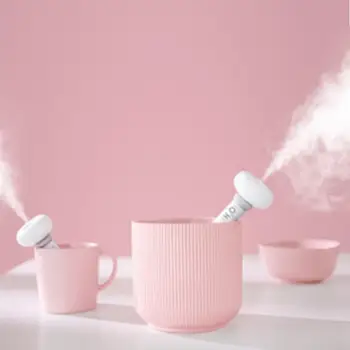 

Mini Humidifier, Doughnut Shape Detachable Portable USB Universal Car Home Ultrasonic Air Purifier Refresher Diffuser Mist Maker