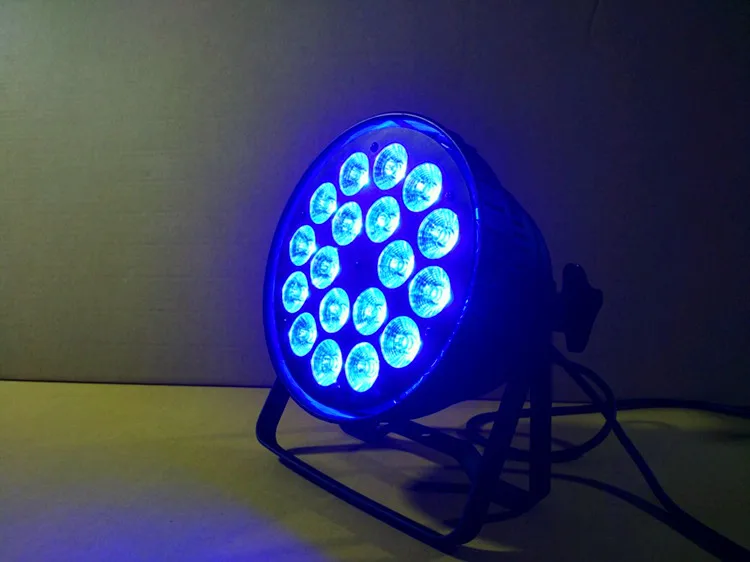 

High power par ledCast aluminum 18x12w rgbw 4n1 stage light dj equipment party wedding ktv club 20pcs/lot free shipping