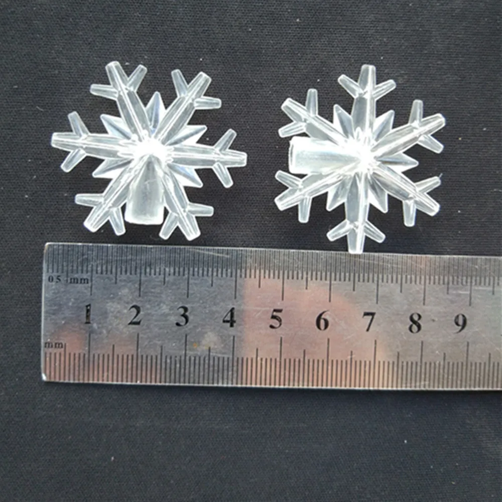 snowflakes size