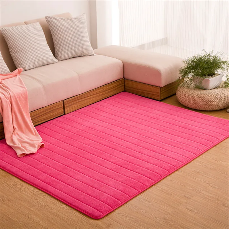 

Coral fleece carpet Nordic style living room coffee table blanket bedroom bedside bay window rug children's mat baby cushion