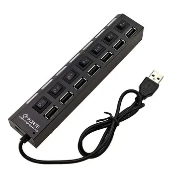 

Usb splitter / one drag seven / computer converter usb / hub multi-interface hub / 7-port extender