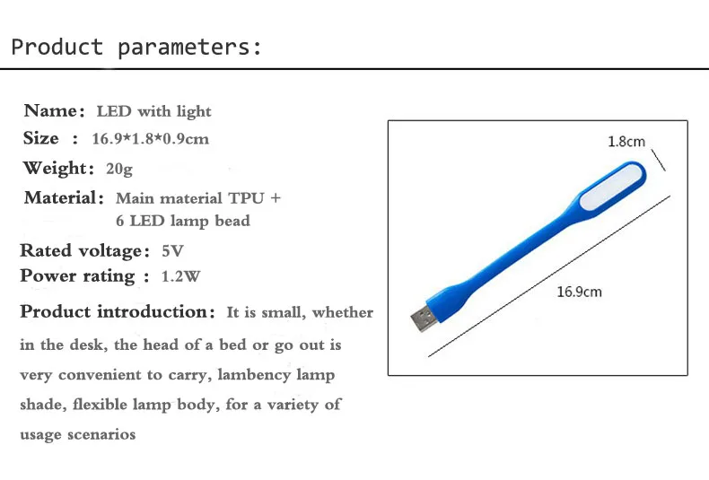 Мини-usb, лампа светодиодный 5 V Гибкая USB светодиодный ночник для компьютерный блок питания для ноутбука ПК клавиатура дампы стол внутренний ночник