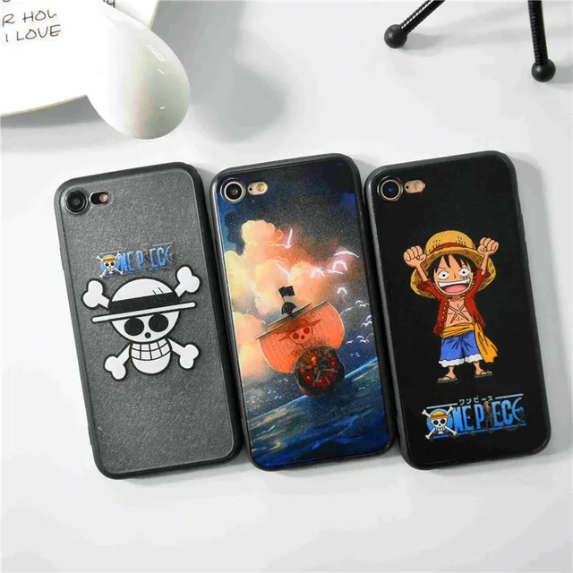 One Piece Luffy Straw Hat Pirates Hard Cover Case For iphone 5s SE 6 6s plus 7 7 Plus