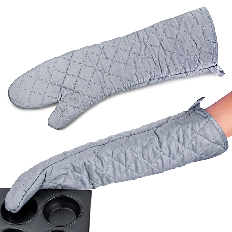 MOONBIFFY ? gants de cuisine en cuir, résistants à la chaleur