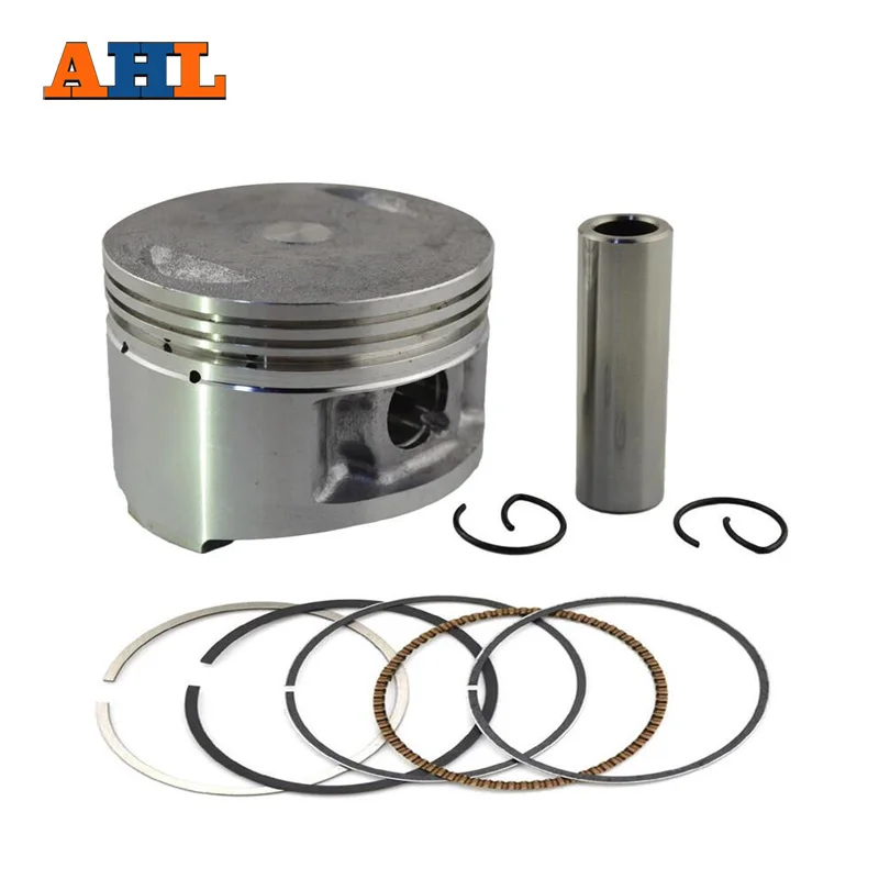 

AHL STD +25 +50 Cylinder Bore 70 mm / 70.25mm / 70.5mm Motorcycle Piston & Piston Ring Kit For Yamaha TW225 TW 225 2002-2007