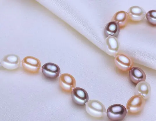 

Charming AAA 7.5-8"12-13mm genuine south sea white pink pearl bracelet 28%